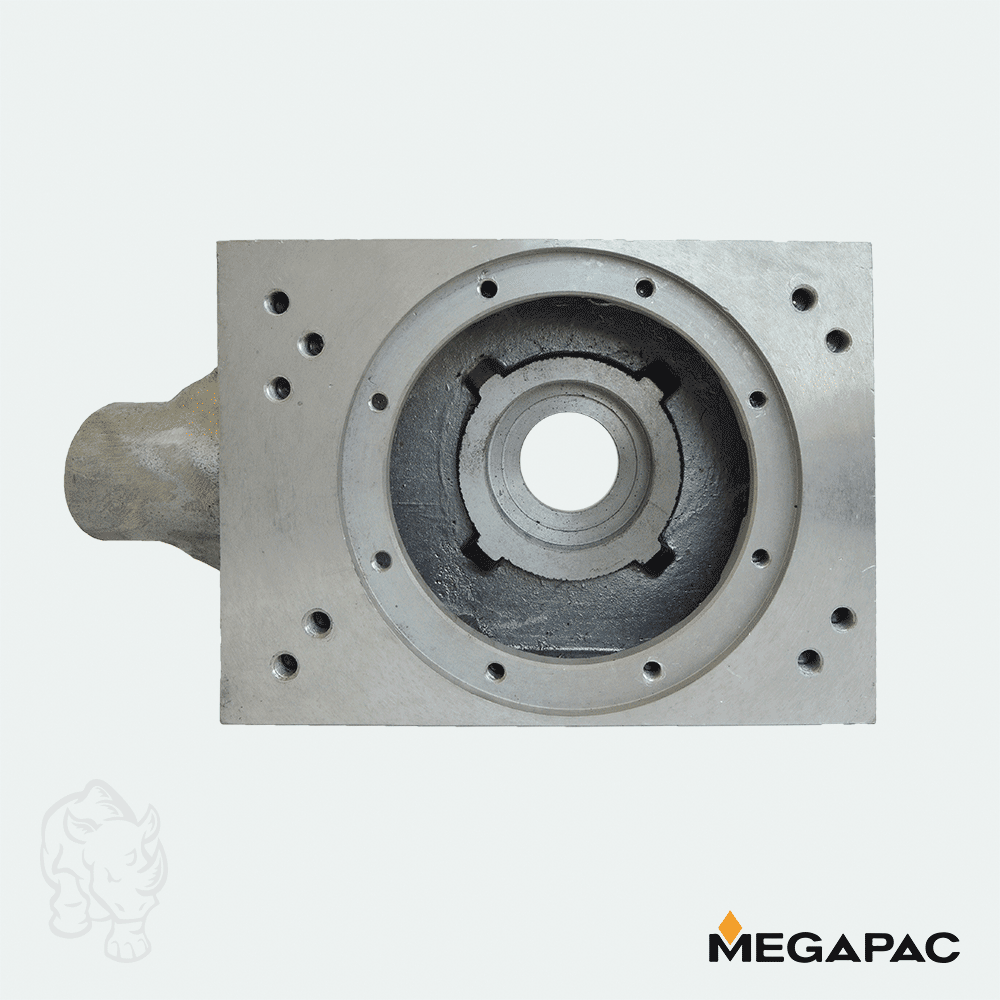 Caja o bloque de transmisión allanadora