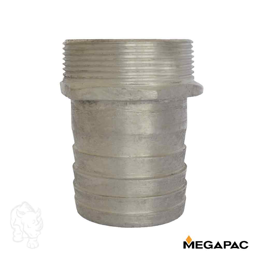 Acople macho para motobomba de 3"