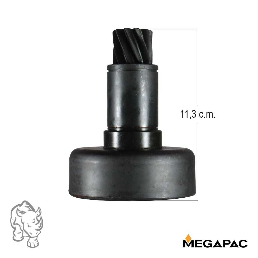 CAMPANA DEL EMBRAGUE O CLUTCH MR - DIESEL + PIÑON TEK351D