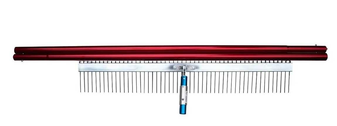 Cepillo Texturizador de 36" con mecanismo adaptador y tubos de extension