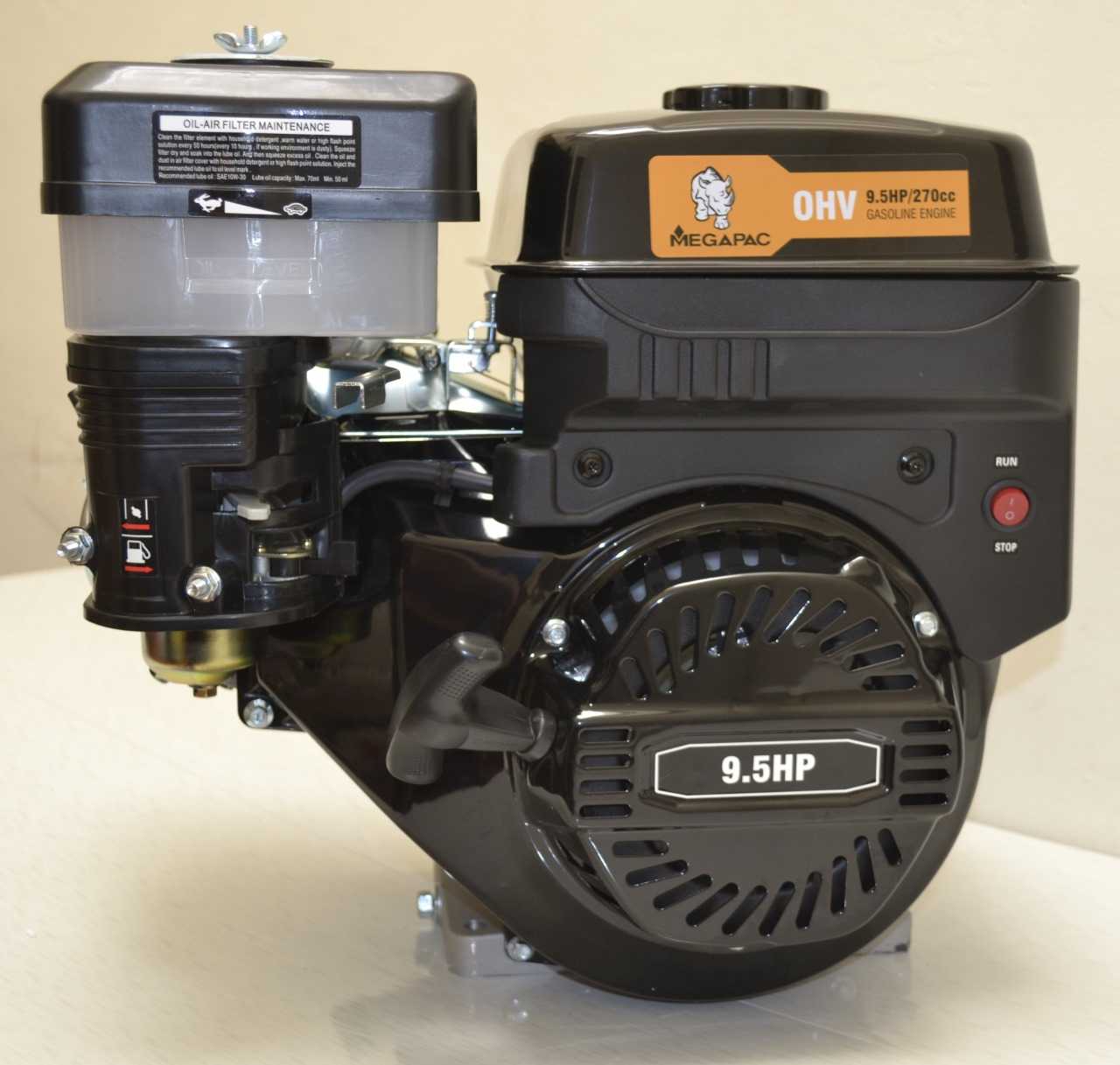 MOTOR GASOLINA DE 9  HP - DK177F/P